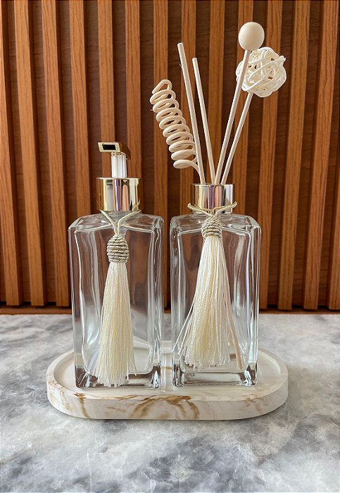 Kit Lavabo Lu Dourado