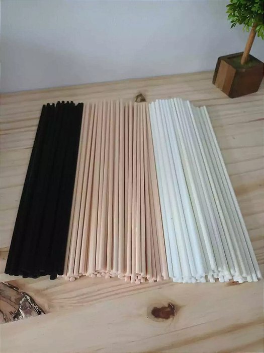 Kit 10 Varetas De Fibra De Algodão