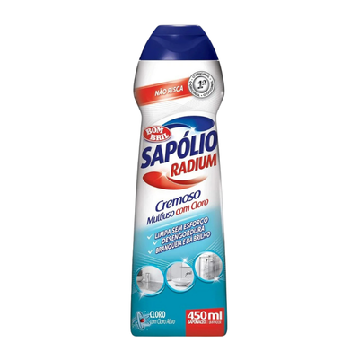 SAPÓLIO RADIUM COM CLORO 450 ML