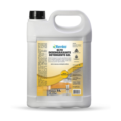 KLYO DESENGRAXANTE DETERGENTE GEL 5L