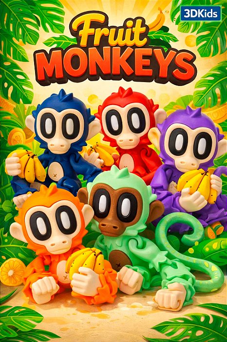 Coleção Fruit Monkeys
