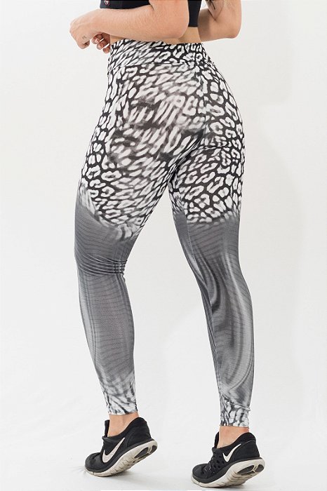 Legging Supplex Estampa Onça