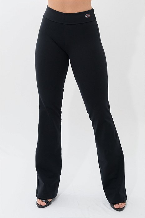Calça Flare Supplex Lisa