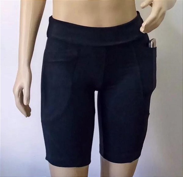 Bermuda Supplex  com Bolso
