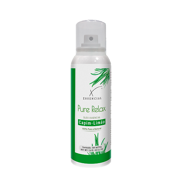Spray Óleo Essencial Para Pele de Capim-Limão 100ml - Pure Relax
