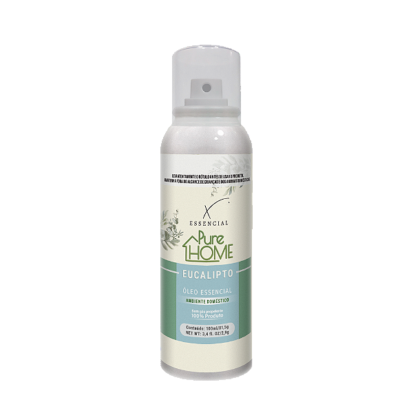 Spray Óleo Essencial Para Ambientes de Eucalipto 100ml - Pure Home