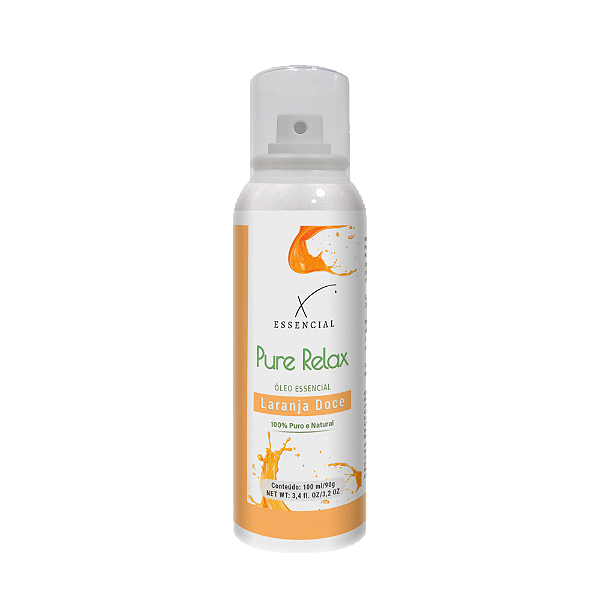 Spray Óleo Essencial Para Pele de Laranja Doce 100ml - Pure Relax