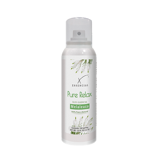 Spray Óleo Essencial Para Pele de Melaleuca 100ml - Pure Relax