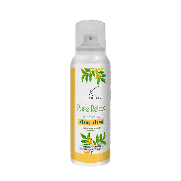 Spray Óleo Essencial Para Pele de Ylang Ylang 100ml - Pure Relax