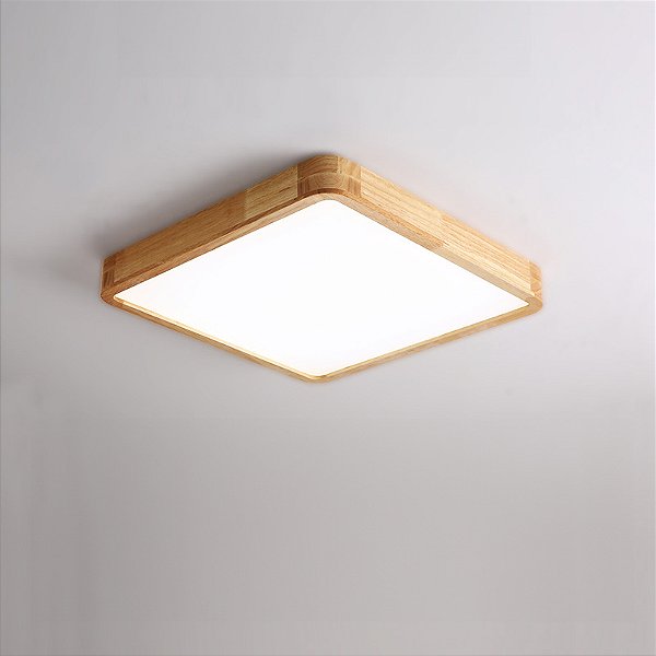 Luminária Paflon LED de Teto Moderna Quadrada