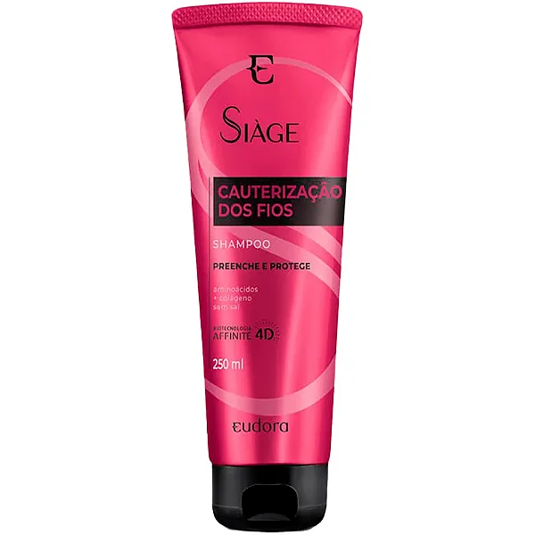 EUDORA SIÁGE CAUTERIZAÇÃO DOS FIOS SHAMPOO 250ML
