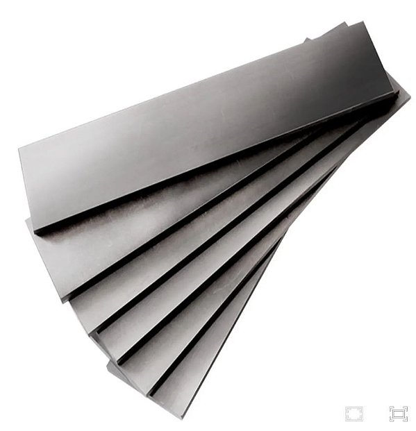 Kit Palheta Grafite 08 pçs 220x88x6mm Compativel com Bomba Vácuo Becker