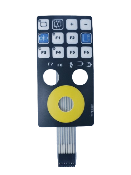 Teclado Membrana Controle CNC SCM - Mod02
