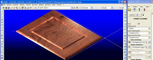 GENIO - Software de programação baseado em AutoCad para CNC