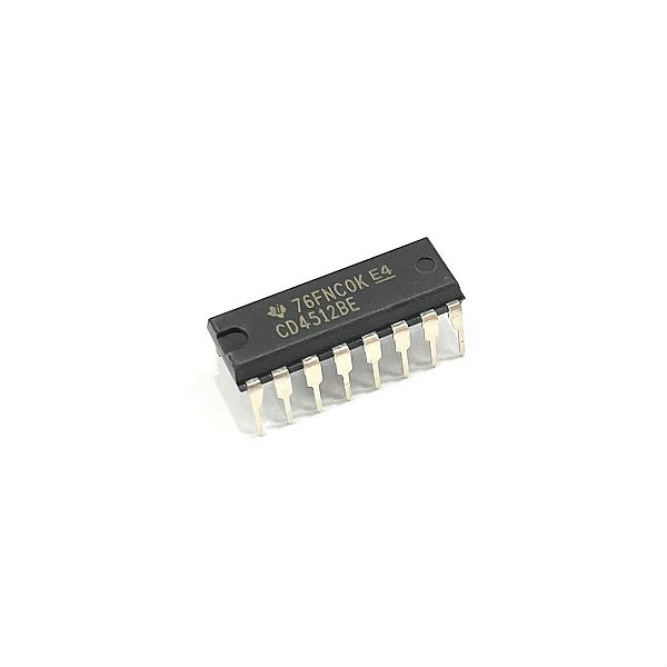 Circuito Integrado CD4512  DIP-16