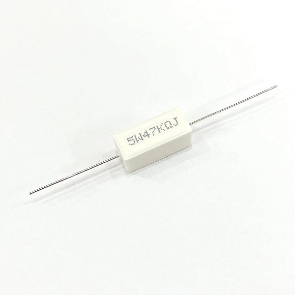 Resistor 47k 5w porcelana gsv componentes eletr nicos 11 3227 5050