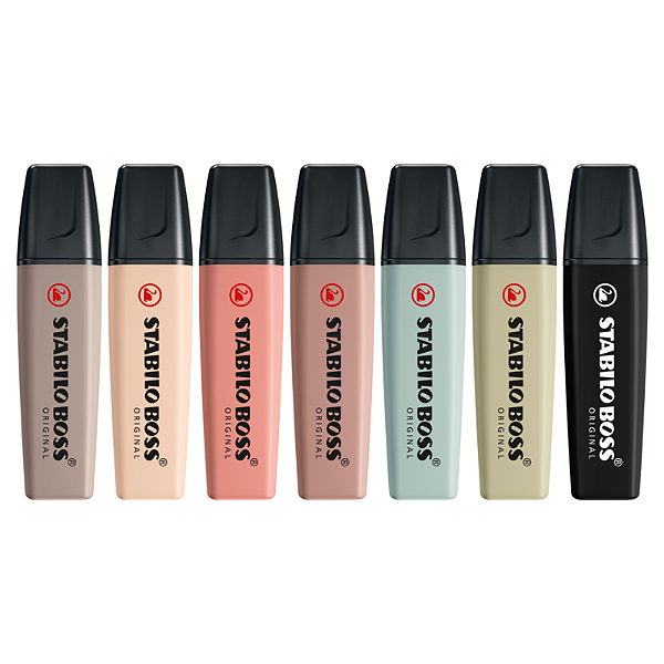 Marca-Texto Stabilo Boss Original Nature Colors