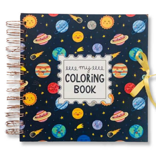Caderno de Colorir Espaço - My Coloring Book