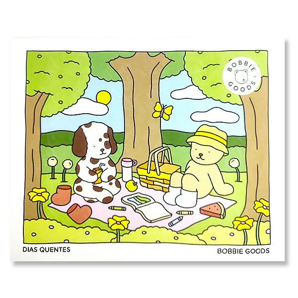 Livro de Colorir Bobbie Goods - Dias Quentes