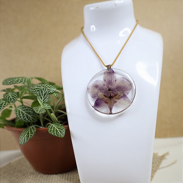 ORQUÍDEA - COLAR