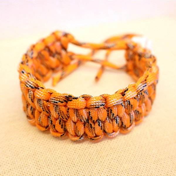 Bracelete SNOW BLAZE - Laranja Camuflado