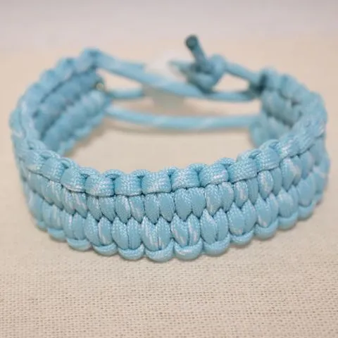 Bracelete RAJADO AZUL E BRANCO