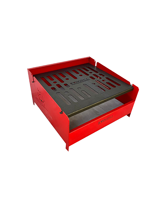 Churrasqueira portátil EVO 360 + segundo nível de grelha - EvoGrill