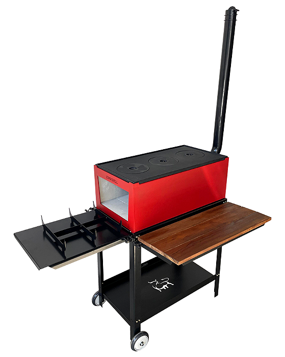 Fogão a lenha portátil - Evogrill