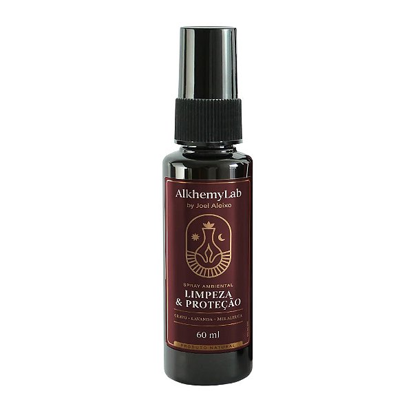 Spray Ambiental Limpeza e Proteção 60ml - Alkhemylab