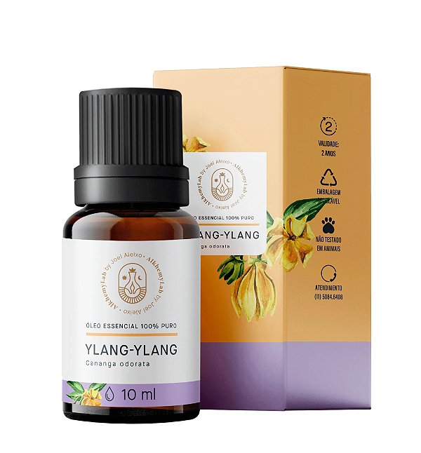 Óleo Essencial Ylang-Ylang 10ml - Alkhemylab