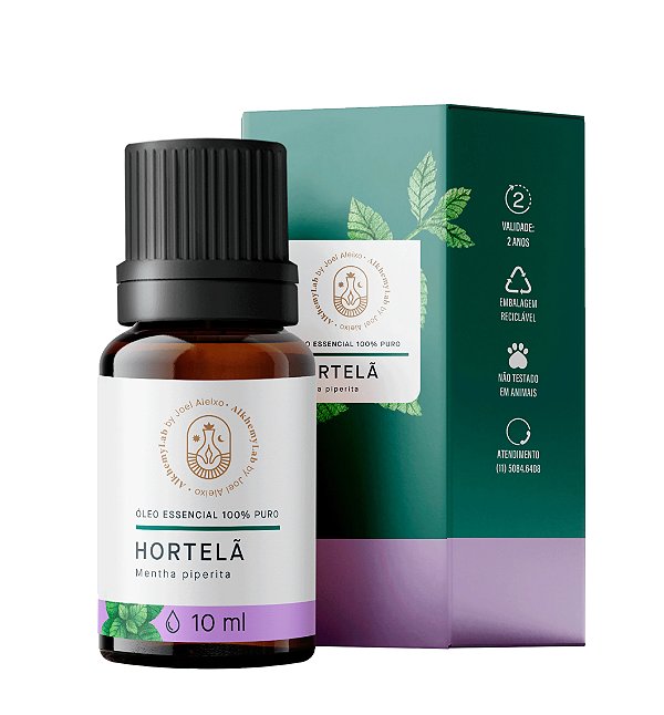 Óleo Essencial de Hortelã 10ml - Alkhemylab