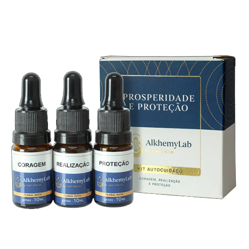 Kit Floral Rescue Prosperidade e Proteção - Alkhemylab