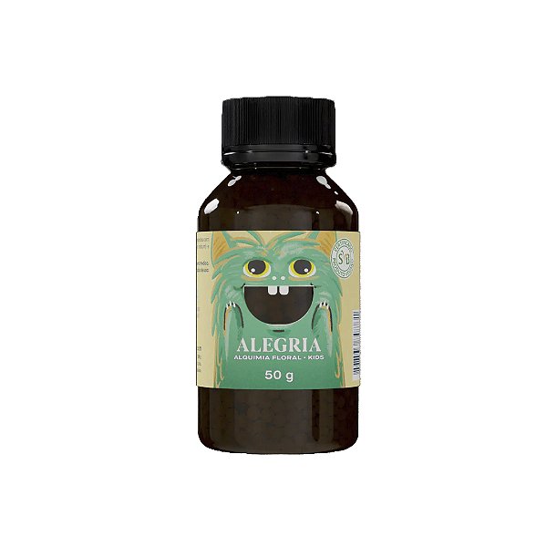 Floral Glóbulos Veganos Alegria 50g - Linha Kids - Alkhemylab
