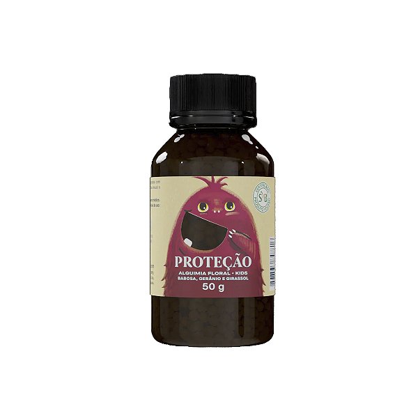 Floral Glóbulos Veganos Proteção 50g - Linha Kids - Alkhemylab