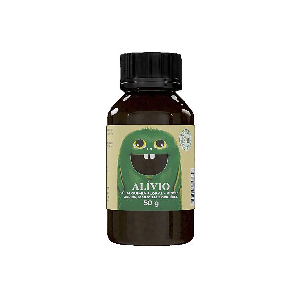 Floral Glóbulos Veganos Alívio 50g - Linha Kids - Alkhemylab
