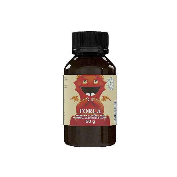 Floral Glóbulos Veganos Força 50g - Linha Kids - Alkhemylab