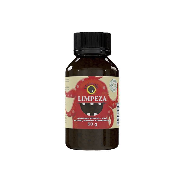 Floral Glóbulos Veganos Limpeza 50g - Linha Kids - Alkhemylab