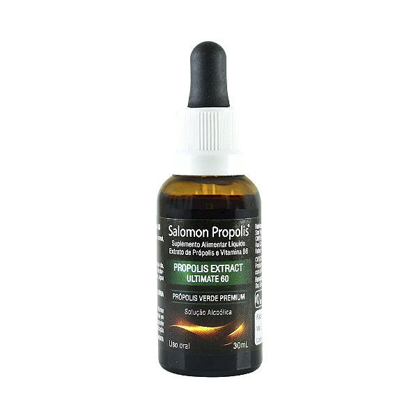 Extrato de Própolis Verde Ultimate 60 Solução alcoólica concentrada 30ml