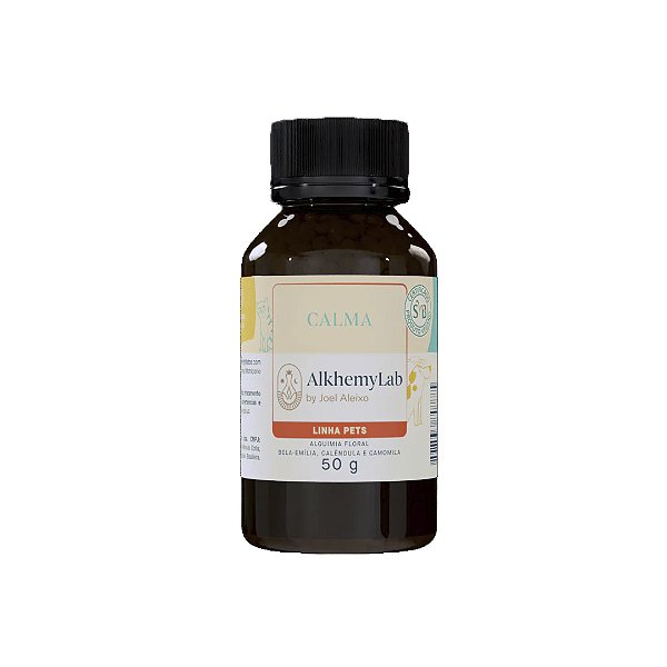 Floral Glóbulos Veganos Calma 50g - Linha Pets - Alkhemylab