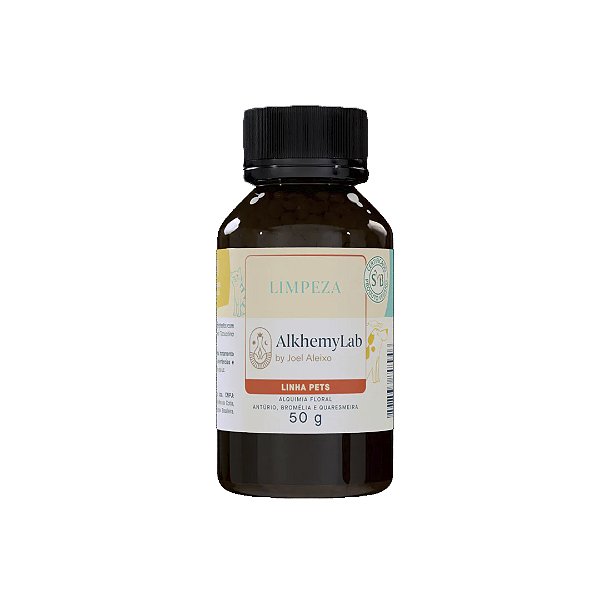 Floral Glóbulos Veganos Limpeza 50g - Linha Pets - Alkhemylab