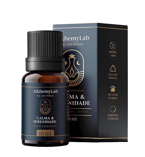 Óleo Essencial Calma & Serenidade 10ml - Alkhemylab