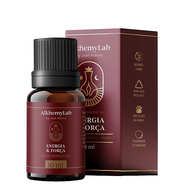 Óleo Essencial Energia & Força 10ml - Alkhemylab