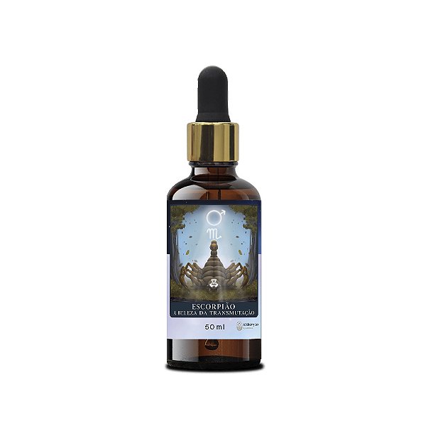 Floral Escorpião - A Beleza da Transformação 50ml - Linha Signos