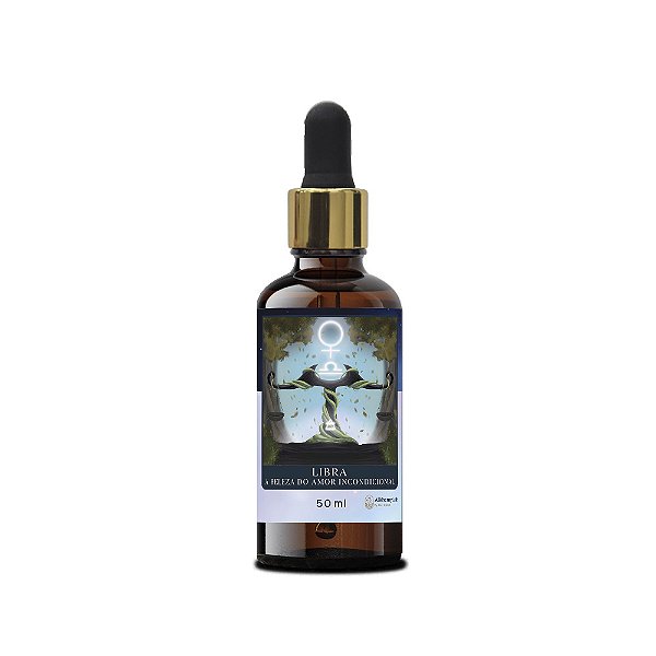 Floral Libra - A Beleza do Amor 50ml - Linha Signos