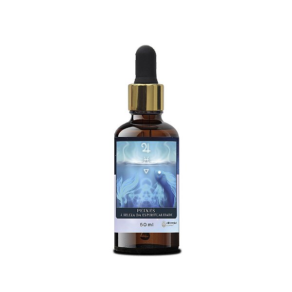 Floral Peixes - A Beleza da Espiritualidade 50ml - Linha Signos