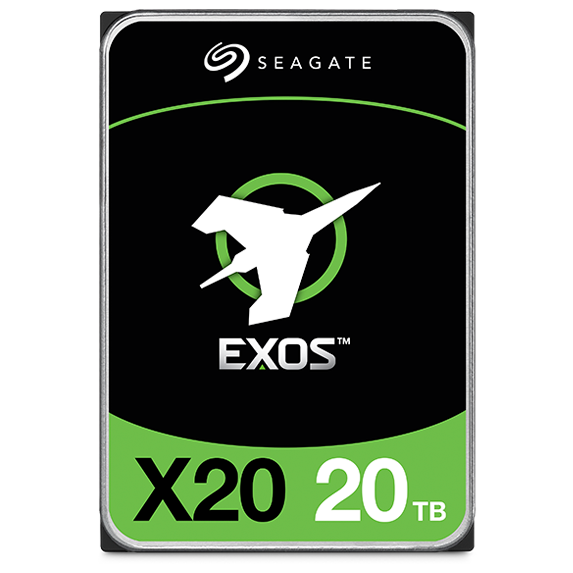 Exos X20 HD 20TB Seagate ST20000NM007D SATA 6Gb/s Padrão 7.200RPM