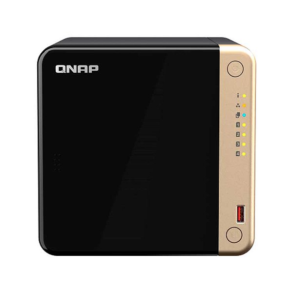 TS-464 Qnap - Servidor NAS 4 baias de alta performance com 2 portas 2,5GbE