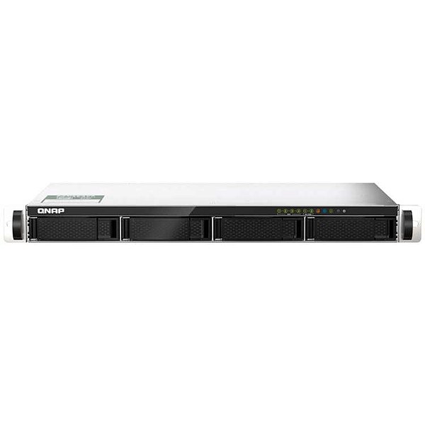 TS-435XeU Qnap - NAS compacto rackmount com 4 baias e 2 portas 10GbE SFP+