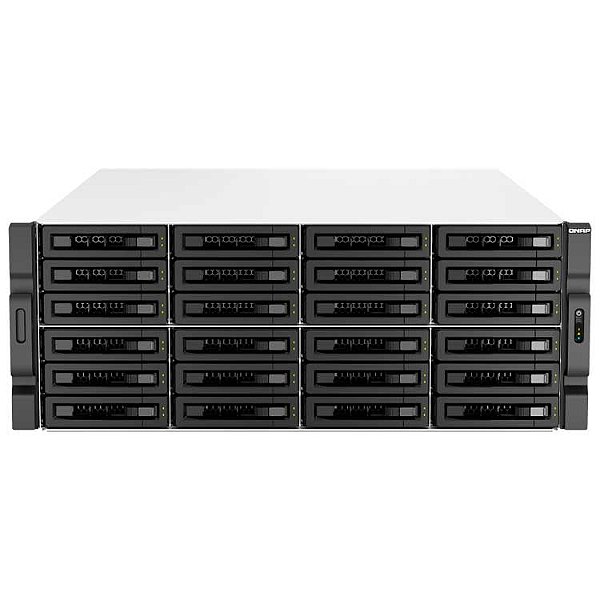 TS-h3087XU-RP Qnap - Storage híbrido 30 baias para 24 HDDs e 6 SSDs