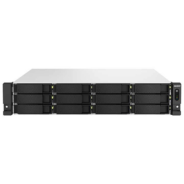 TS-h1887XU-RP Qnap - Storage híbrido 18 baias para 12 HDDs e 6 SSDs